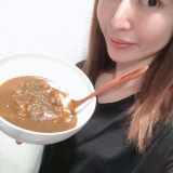 ドロっと感のあるカレー♪
