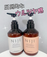 NIJI RHYTHMICシャンプー＆トリートメント✨使い始めて2週間少し経ちました☺️1番変化があったのは、髪にツヤができたこと🫢✨パサパサだった髪がだいぶ良くなり、髪の毛の乾燥が改善さ&hellip;のInstagram画像