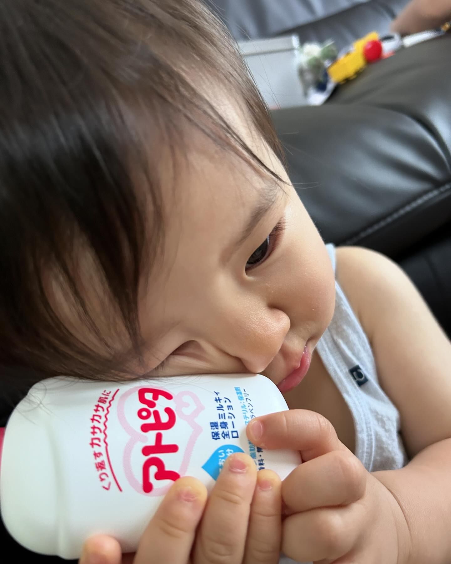 口コミ投稿：アトピタローション🧴我が家はアトピタ泡ソープ愛用なので信頼できるローション伸びも…