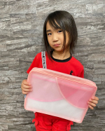 ㍿プラス@plus_bungu samaPasty（パスティ）pcケース&ガジェットポーチ3色展開&bull;ピンク&bull;ブルー&bull;グレー11〜13㌅のパソコンに対応💻メッシュ素材で軽く、中&hellip;のInstagram画像