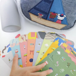 「みつけてビンゴ ごきんじょ」お散歩やお出かけ中に遭遇しそうなもののイラストが描かれているビンゴカードです。ビンゴを持ってお出かけし、マスに描かれているものと同じものを見つけたら同じ絵のマスを&hellip;のInstagram画像