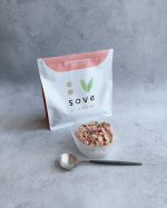 🎼.&bull;*&uml;*&bull;.&cedil;&cedil;🎶たんぱく質と食物繊維がしっかり摂れる大豆と野菜のシリアル『SOVE シリアル』の新フレーバー『SOVE シリアル ストロベリーブレンド』🎼.&bull;*&uml;*&bull;.&cedil;&cedil;🎶 2種類の大豆&hellip;のInstagram画像