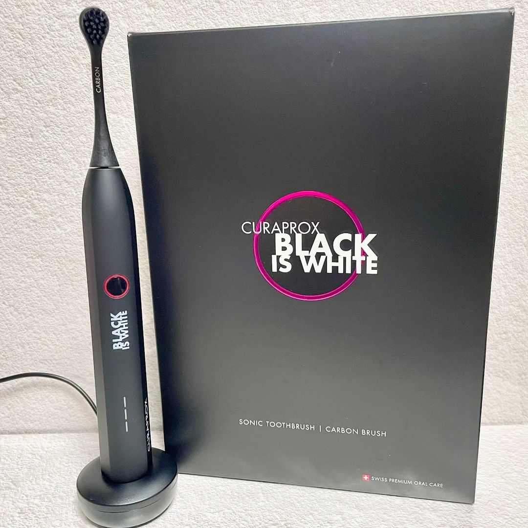 口コミ投稿：クラプロックス 電動歯ブラシ ブラックイズホワイト@curaproxjapan 様が販売している…