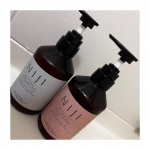 ＊..《NIJIRHYTHMICシャンプー＆トリートメント》を使用しはじめて１週間計画〜٩(●˙▿˙●)۶.シャンプーとトリートメントだけどテクスチャーは両方とも柔らかめシャンプーは泡&hellip;のInstagram画像