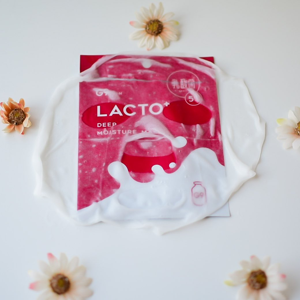 口コミ投稿：.G9 SKIN LACTO+ DEEP MOISTURE MASKウユ成分配合で乾燥によってくすんで見える肌に…