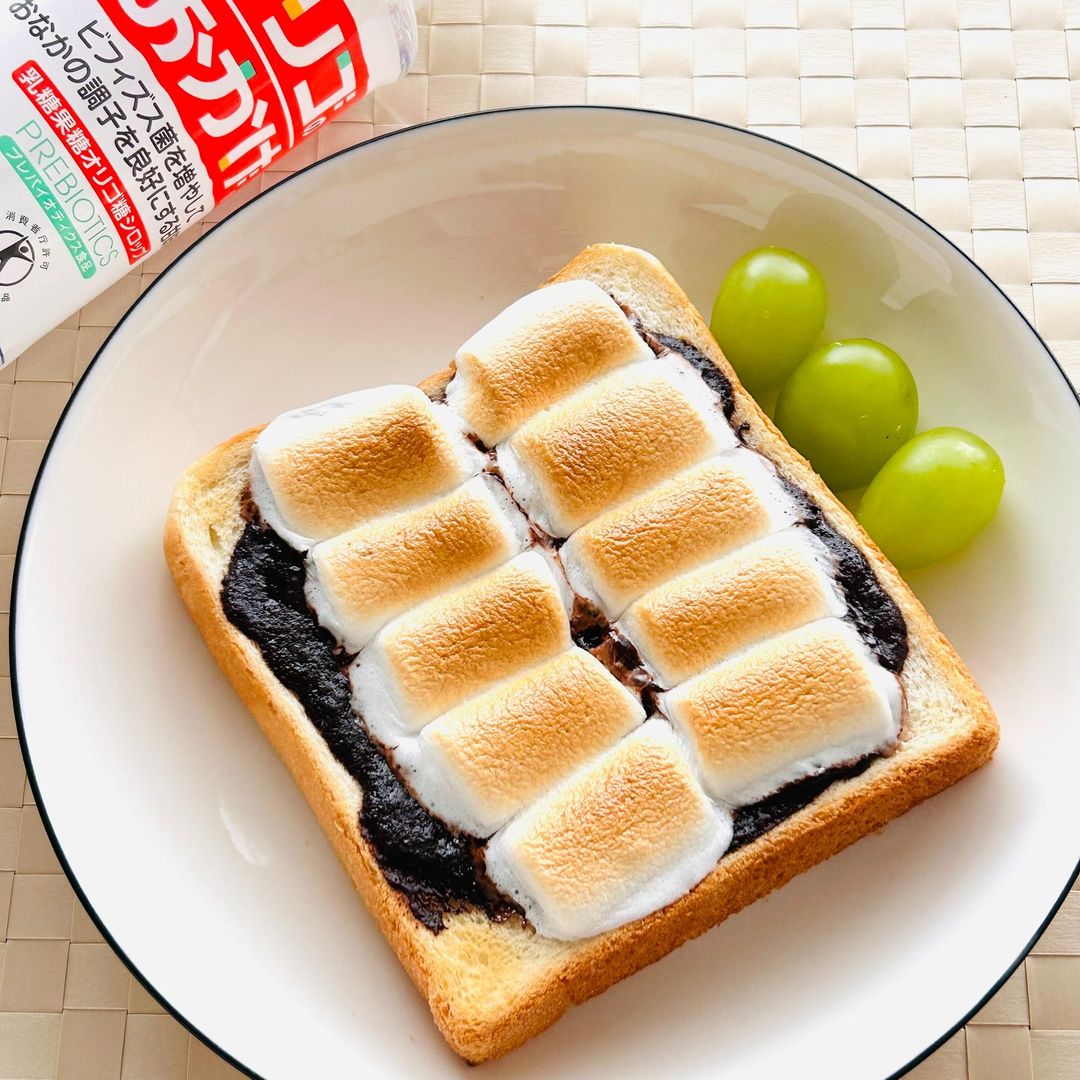 口コミ投稿：孫が大好き！オリゴのおかげで焼きマシュマロパン＜PR＞モニプラファンブログさまよ…