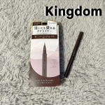 .おすすめアイテム♡◇Kingdom ナチュラルブラックアイライナー私昔からKingdomのマスカラとか使ってるヘビーユーザーです🙋&zwj;♀️昔はアイライナーも太く！めちゃ強調！って感じ&hellip;のInstagram画像