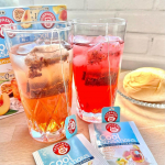 .「ポンパドール」シリーズの中でも人気の꒰ クールセンセーション ꒱モニプラさんを通していただき、◌ ピーチ＆パッションフルーツ◌パイナップル＆マンゴー2種飲み比べさせていただきました〜&hellip;のInstagram画像