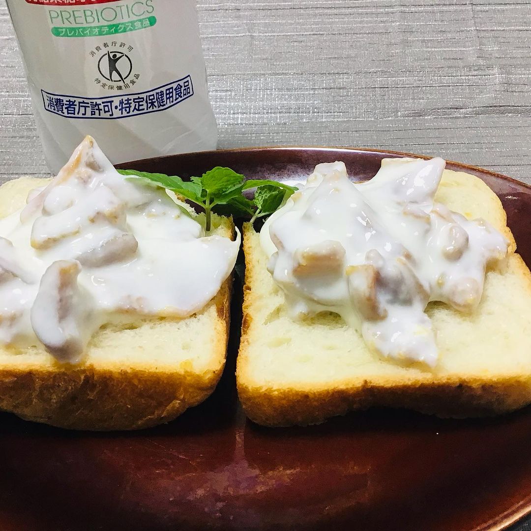 口コミ投稿：オリゴのおかげで腸活のレシピを作りました♪夜おやつに干し芋ディップです。プレーン…