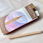 ⁡⁡kingdomさまからいただきました⁡⁡キングダム　リキッドアイライナーR1ラテブラウン⁡⁡⁡3種の毛をブレンドした筆先0.1mmのキングダムオリジナル筆がとても描きやすいリキ&hellip;のInstagram画像