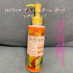 DETクリア ブライト＆ピール ピーリングジェリー〈ミックスフルーツの香り〉.˚⊹⁺‧┈┈┈┈┈┈┈┈┈┈┈┈‧⁺ ⊹˚.DETクリアのピーリングジェリーは お肌の上でやさしくマッサージする&hellip;のInstagram画像