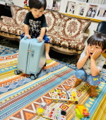 #PRKids carry case for children🧳Traveling with children becomes more comfortable🚄It was so fun to&hellip;のInstagram画像