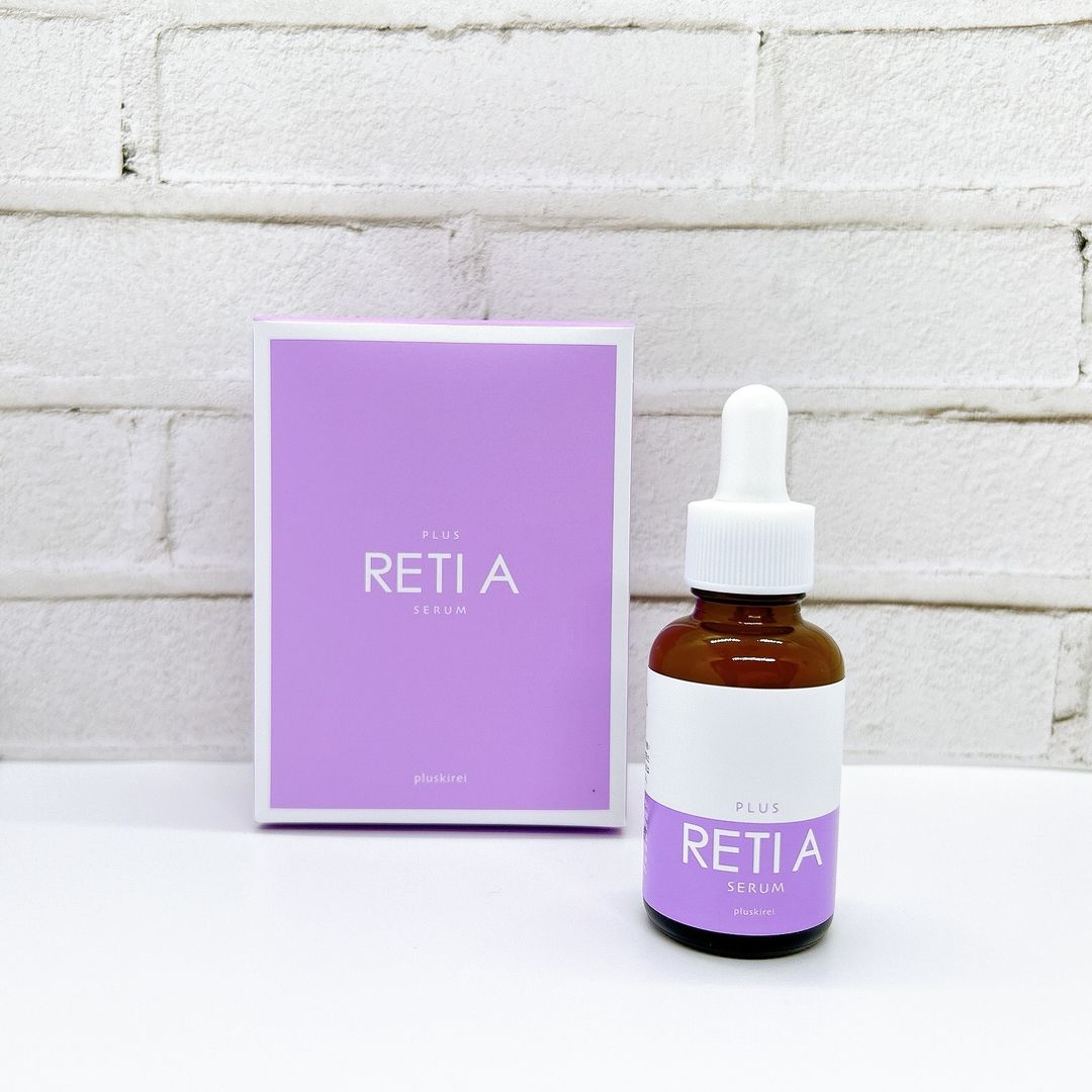 口コミ投稿：プラスキレイ プラスレチAセラム@ekumede 様肌のハリ・ツヤをプラス✨️乳液のようにと…