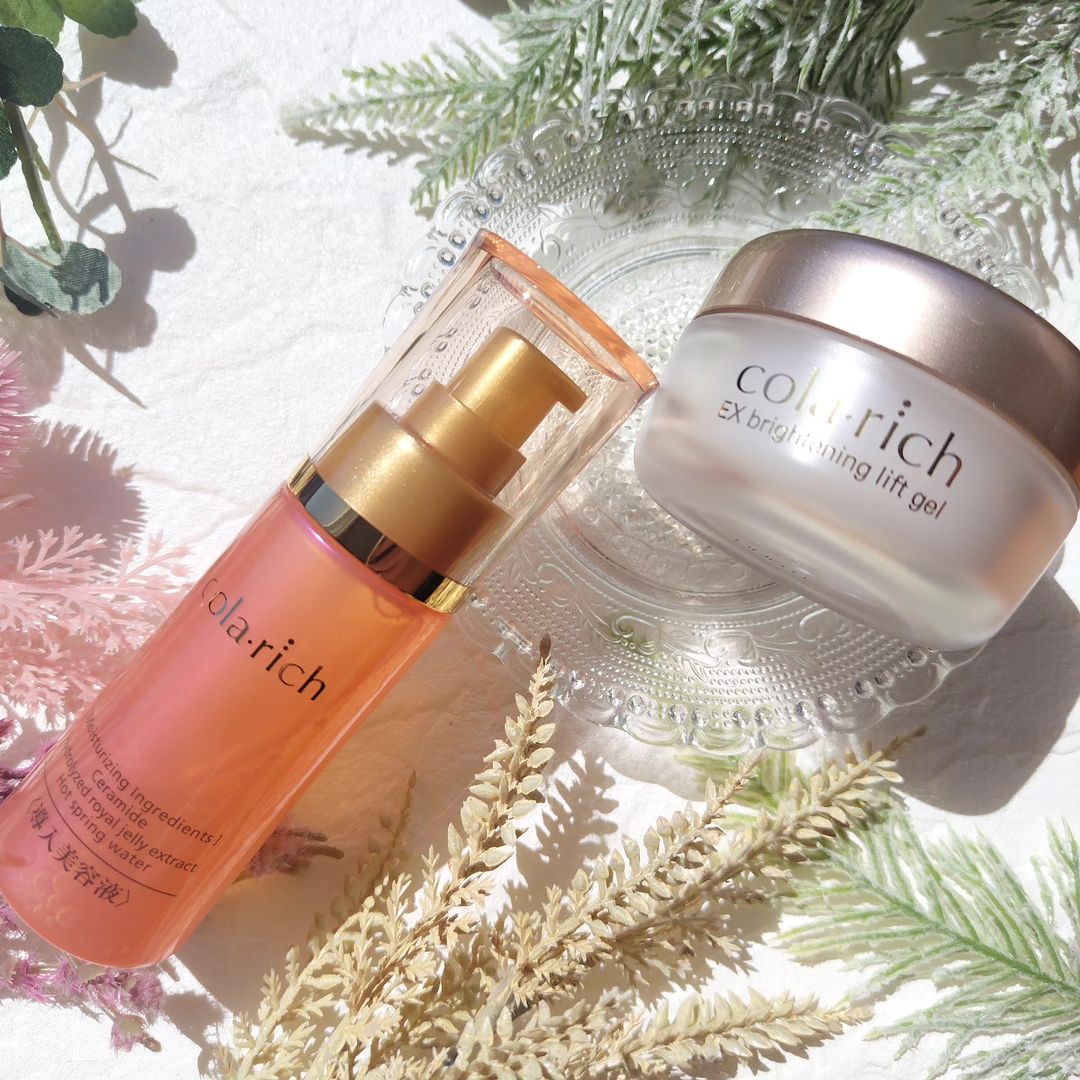 口コミ投稿：コラリッチ EX ブライトニングリフトジェルと導入美容液をモニターしましたのでご紹…