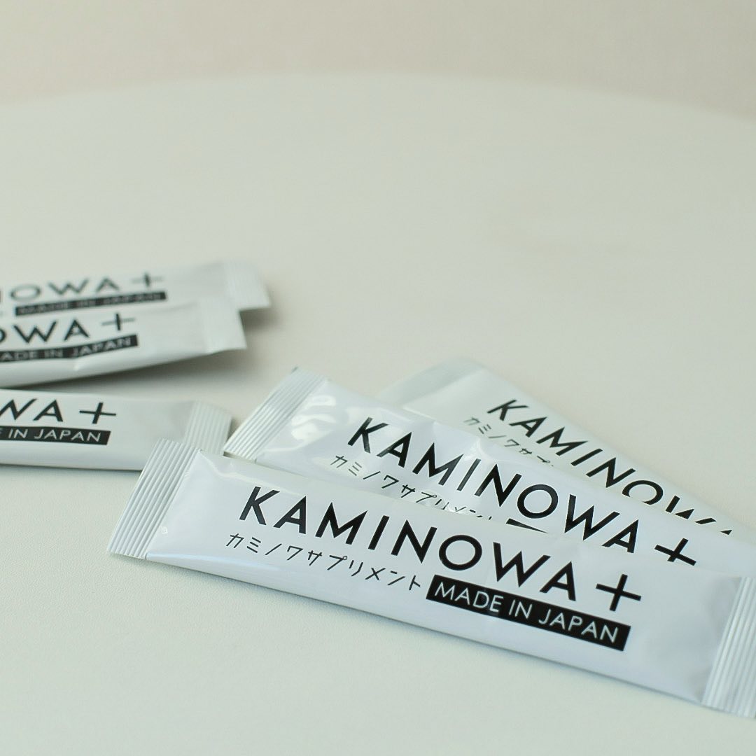 口コミ投稿：.水なしでサッと飲めるパウダータイプの【ヘアサプリ】ˊ˗KAMINOWAヘアケアサプリメン…