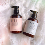 🌙NIJIシャンプー・トリートメントナノファイバージェルっていう新素材が入ったシャントリ✨花粉やほこりをナノファイバージェルがブロック！髪だけじゃ無く頭皮も守ってくれます✔️今の所、洗&hellip;のInstagram画像