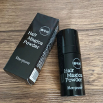 ブラックがカッコいい✨️持ち運びにも便利なサイズ！モンジューヌ　養毛ヘアマジカパウダー白髪や薄毛を簡単に隠してくれますね！！頭皮のニオイや、ベタつきなども抑えてくれる万能な商品です❤&hellip;のInstagram画像