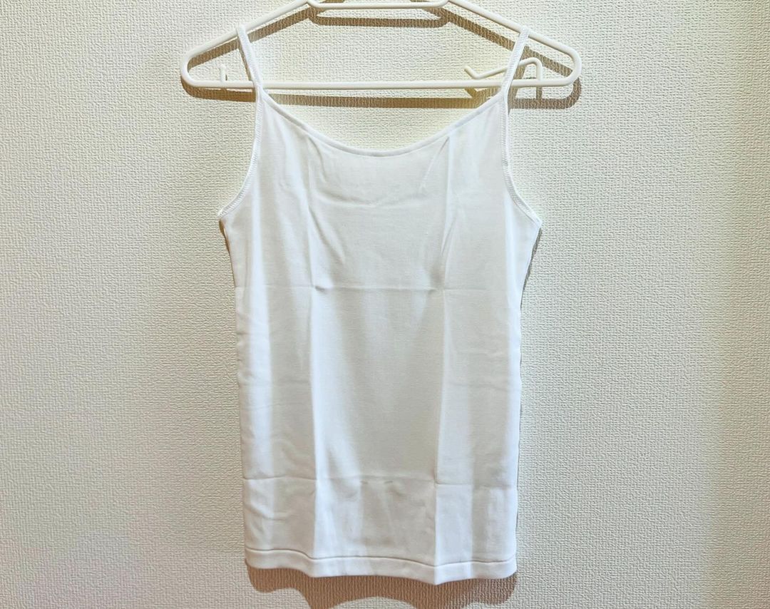 口コミ投稿：シャルレノンレースキャミソール 3種類のカラー（ホワイト・ブラック・ナチュラルブ…