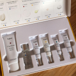 今年の過酷な夏が終わり、お肌はぼろぼろ&hellip;なんだかしぼんでる&hellip;😢ビーグレンの7日間スペシャルセットに挑戦しました✨✨美肌の基本は丁寧な洗顔から&hellip;洗顔から始まり化粧水の馴染みの良いこと🙆トータルで&hellip;のInstagram画像