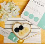 .ꕤ コラゲネイドスティック&bull;.&cedil;&cedil;&cedil;.☆携帯に便利なスティックタイプのコラーゲンです٩（⚈̤‿⚈̤ ）۶♡朝食のヨーグルトに、ぶどうやバナナなどフルーツと一緒にいただきました✧˖&deg;ロイヤ&hellip;のInstagram画像