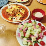 コドモノヒ🎏お出かけする気にならなくてなんか特別なご飯作るのもやる気にならなくて😂私はそれらしく卵とチーズを飾っただけ。(みんなみたいに可愛くて映えるご飯作れない🙋&zwj;♀️)子どもたち&hellip;のInstagram画像