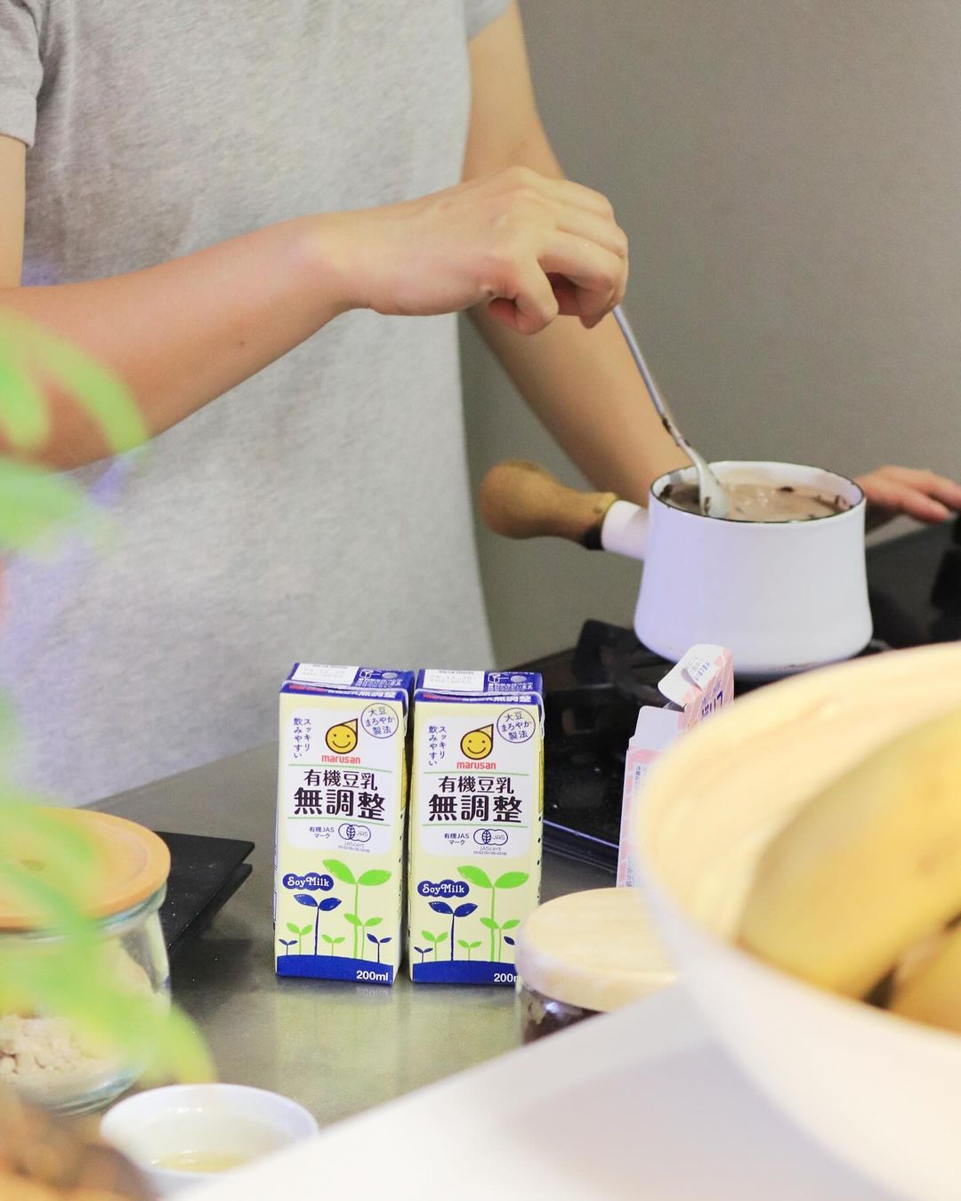 口コミ投稿：𓃟⁡⁡豆乳は常備してら我が家だけど久々にプリン作ってみたよー♡⁡⁡牛乳のように使える…