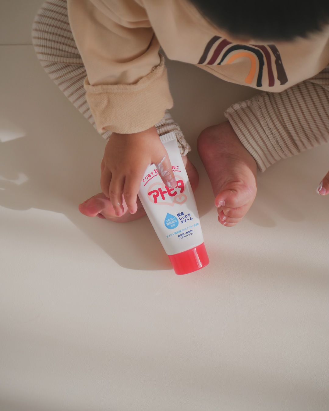 口コミ投稿：✎𓂃 𝘣𝘢𝘣𝘺 𝘤𝘳𝘦𝘢𝘮𓍯　乾燥する季節の保湿にぴったりな@atopita_official の⸜ 保湿しっと…