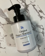 魂のハッピー泡シャンプーお試ししてみました！個人的な感想ですが、髪はショートヘアなのですが、大体2〜3プッシュ使いました。泡もキメ細かく、シャンプーを流した時のヌルヌルは感じられませんで&hellip;のInstagram画像