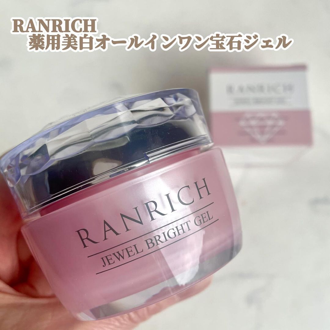 RANRICH 薬用美白オールインワン 宝石ジェル ハンドクリームセット 2個 RANRICH薬用美白オールインワン宝石ジェル（harukaさん）☆・*:.。━━━━