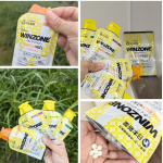 ♡WINZONE エナジージェル、エナジータブレット♡今年もハーフマラソン頑張るぞ！✨ということで、絶賛トレーニング中&hellip;　河川敷で12キロ走ってきました💨このジェルが持ちはこびしやすくていい&hellip;のInstagram画像