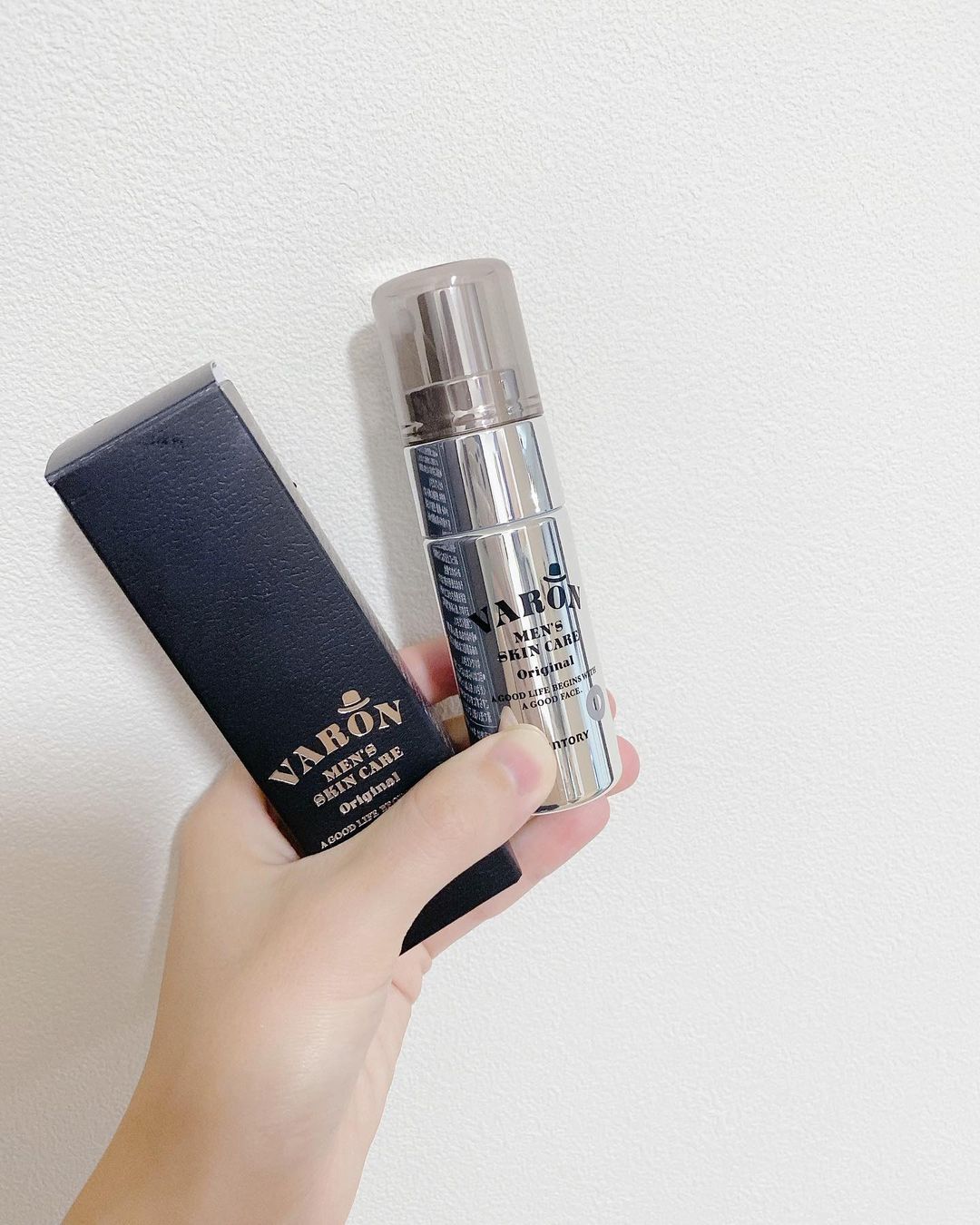 口コミ投稿：SUNTORYのメンズスキンケアVARON[ヴァロン]をお試しさせていただきました😉いい大人が…