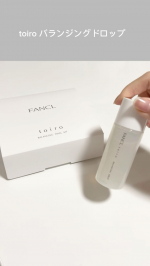20～30代のうるおい不足・テカリ・肌あれの原因に着目したスキンケアアイテム▷toiro バランジングドロップさらっとしたテクスチャーですっと馴染んでくれました。しっとりした使用感でわたしは乾&hellip;のInstagram画像