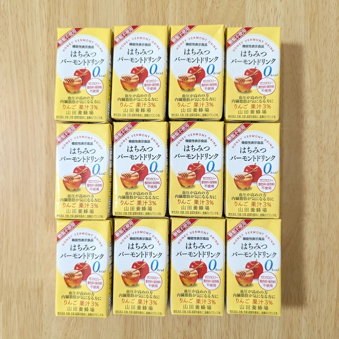 口コミ投稿：内臓脂肪対策にはちみつバーモントドリンク 6日分(125ml×12本)を飲んでいます。まろ…