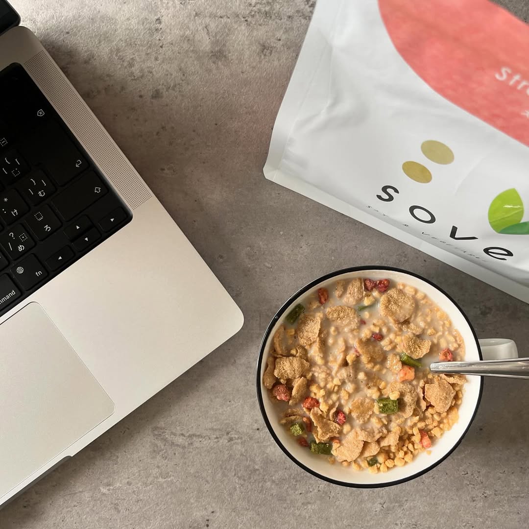 口コミ投稿：#PR #カゴメ株式会社 #SOVEシリアル #SOVEライフ #SOVEをたのしむ #あたらしい食生活…