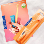 ＊＊クラプロックスビーユー 歯ブラシ＋歯みがきパックをお試ししました。クラプロラックスは、スイス創業の総合口腔ケア製品のブランドです。歯ブラシの毛先が細く、しなやかで、歯に優しく当たりまし&hellip;のInstagram画像