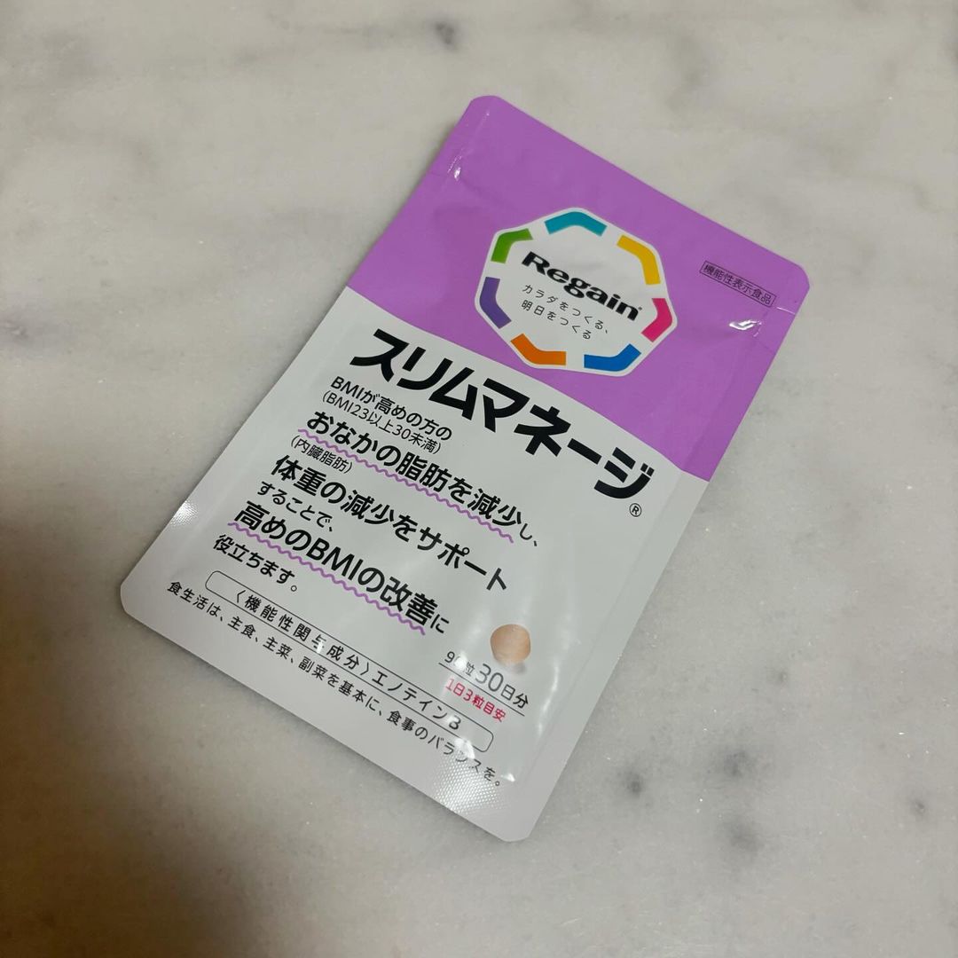 口コミ投稿：＼Regain スリムマネージ／  Regainスリムマネージは、第一三共ヘルスケアが果糖と脂…