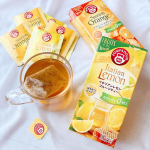 #PR＊＊ポンパドール　スパニッシュオレンジ＆イタリアンレモンをお試しさせていただきました。ポンパドールの「フルーツ オブ ザ ワールド」シリーズは、フルーツベースのハーブティーで、カフェイ&hellip;のInstagram画像