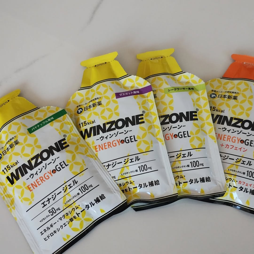 口コミ投稿：日本新薬ヘルスケア様のWINZONE エナジージェル競技中にも飲みやすいジェルタイプで…