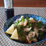 .先日のパクチーがまだ残ってたので、使いきり！油を使用しないヘルシーなサラダです✨️レモンの代わりにライムがあればより本格的に🍋【ヤム・ウン・セン(タイ風春雨サラダ)】 2人分◆材料◆&hellip;のInstagram画像