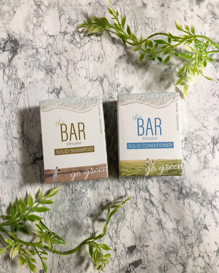 口コミ投稿：今回はThe BARのレビューです。The BAR シャンプー 80g＆The BAR コンディショナー 8…