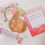 ꕤ ハピコラスティック&bull;.&cedil;&cedil;&cedil;.☆いつも夜寝る前にコラーゲンをビタミンCサプリと一緒に飲みますが、ハピコラスティックには、コラーゲンにビタミンE.Cも一緒に配合されています！！これ一つ飲むだ&hellip;のInstagram画像