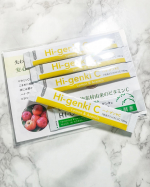 【ハイ・ゲンキC サンプル（1.4g&times;4包）】アセロラとレモンから生まれた天然のビタミンC❤️こちら、なんと化学合成されたビタミンCは一切使用せず天然のビタミンCが1包に約100mg※含まれてい&hellip;のInstagram画像