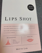 これ、すごいです⭐︎『リップショット』という商品なのですが唇用マイクロニードルパッチになっていて貼り付ける時にほんの少しチクっと感がありますが専用の美容液を15秒だけ塗ったらあとははがすだけ&hellip;のInstagram画像