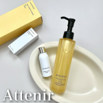 𓆸Attenir✓スキンクリア クレンズ オイル✓ドレススノー ローション(ミニサイズ)─────────────────＼  大人の本命クレンジング！／乾燥肌の私はクレンジング後の乾&hellip;のInstagram画像