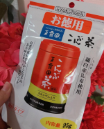 #PR #玉露園 #こんぶ茶 #玉露園のこんぶ茶 #monipla #gyokuroen_fanお徳用こんぶ茶スタンド袋（顆粒）をお試ししました。こちらは飲用に、料理に！たっぷり使える『お徳用&hellip;のInstagram画像