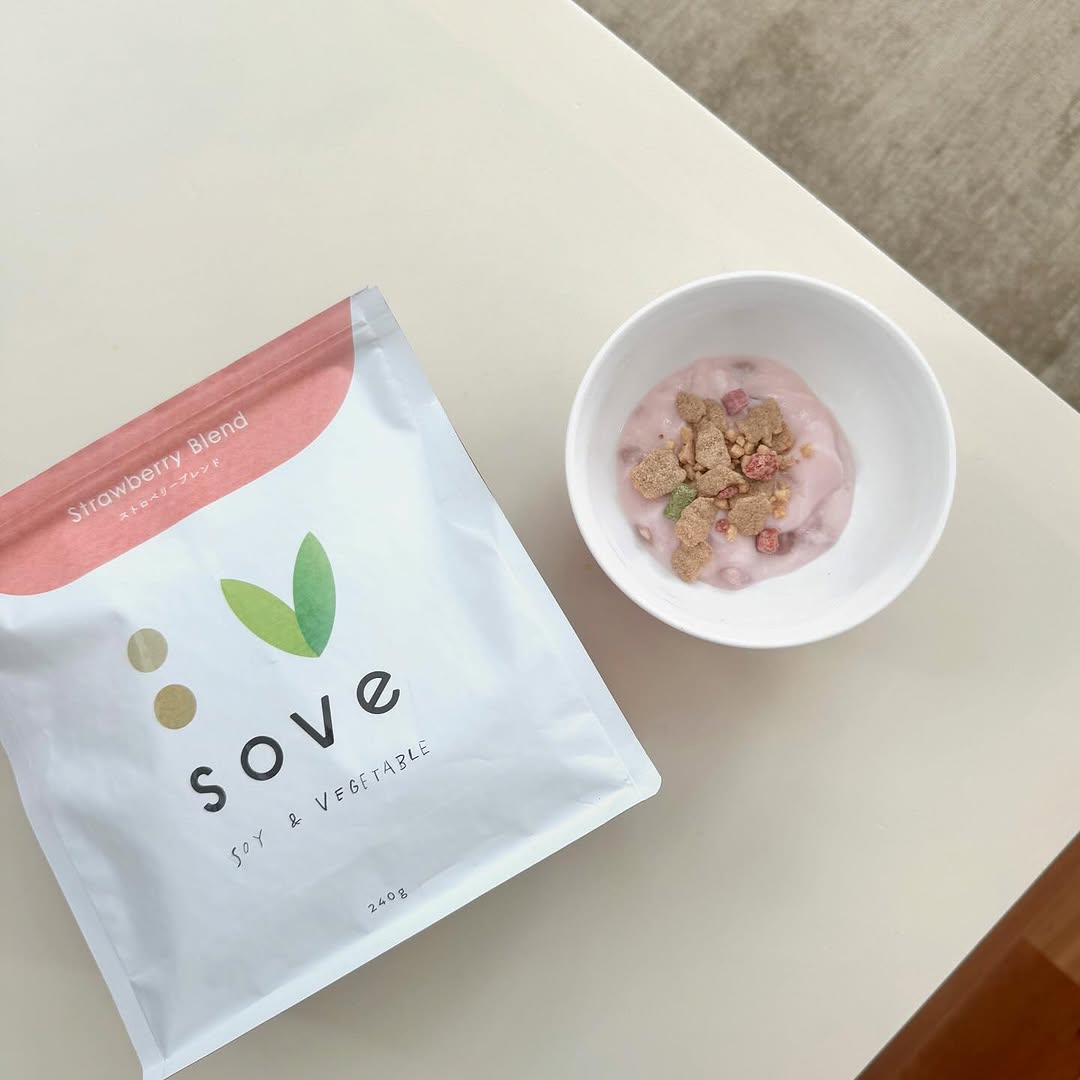 口コミ投稿：.カラダづくりを気軽に楽しめる、高たんぱく質・食物繊維のシリアル。【SOVE シリア…