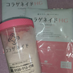 コラゲネイドＨＧ新田ゼラチン様よりいただきました😊コラーゲンペプチド、ヒアルロン酸、グルコサミンが摂れるサラサラパウダー。１日専用スプーンで２杯。私はあたたかい紅茶に溶かして飲みました。溶け&hellip;のInstagram画像
