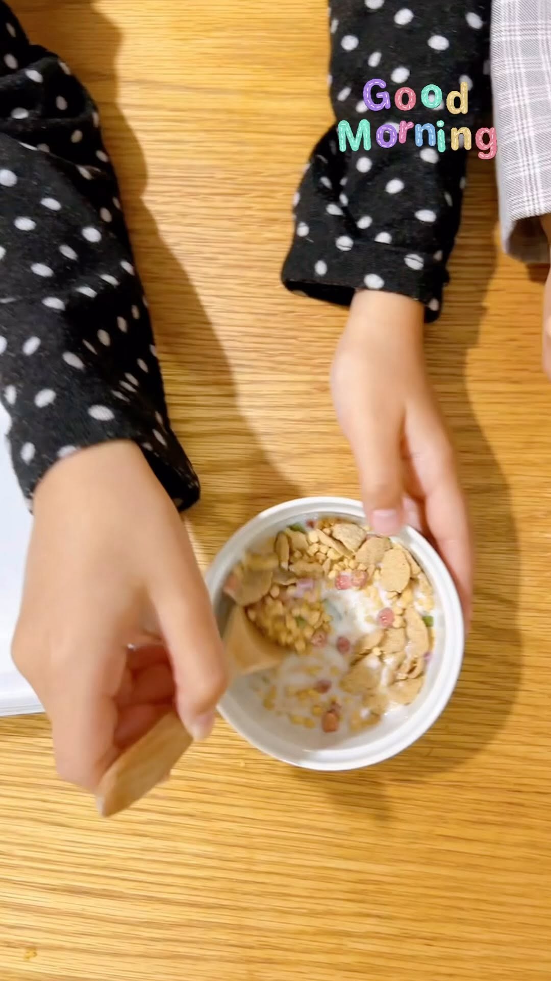 口コミ投稿：朝からバタバタの姉妹、最近はSOVEシリアルで朝ごはん @sove.jp カラダづくりを…