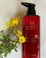 柿のさち　kns パールボディソープを試してみました。こちらの商品は加齢臭、体臭、汗臭を防ぐ柿渋エキス配合の女性のための役用ボディソープです。まずフローラルシトラスの香りに癒されます。手に取っ&hellip;のInstagram画像