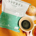 毎日コーヒーにコラーゲン入れてます♪新田ゼラチン様のコラゲネイド風味を損なわない「無味無臭」◆溶けやすい「顆粒タイプ」◆「糖質・脂肪分」ゼロ◆コラーゲンペプチド※100％※独自技術で製造&hellip;のInstagram画像
